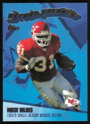 2003 Topps Record Breakers #RB23 Priest Holmes - Image 1 of 2