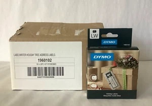 DYMO 10 Rolls Label Writer "Christmas Tree" Holiday Labels (1960102) Brand New - Picture 1 of 6