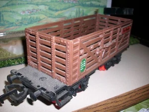 Gartenbahn Spielzeugeisenbahn 50 mm Spur , "Euro Traveler" off. Verschlagwagen - Bild 1 von 4