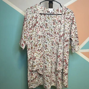 Lularoe kids Bianca shrug cardigan size 3 beautiful neutrals earth tones - Picture 1 of 7