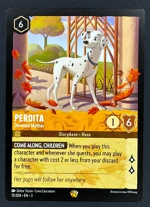 Disney Lorcana Perdita Devoted Mother Into the Inklands 15/204 Legendary - Picture 1 of 1