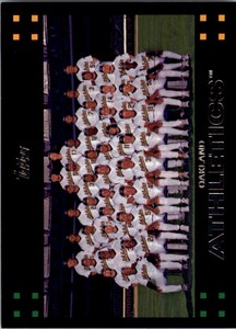 2007 Topps Oakland Athletics Baseball Card #227 Oakland Athletics