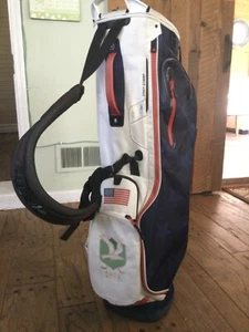 Ping Hoofer Spring Lake USA Stand Bag Attached Rain Hood Handy Magnetic Laser Po - Picture 1 of 9