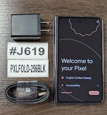 Google Pixel Fold 256GB Obsidian - Unlocked - Read Seller Notes - Image 1 of 4