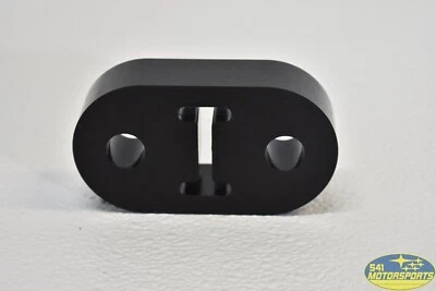 Colgador de escape negro Kartboy 12 mm para modelos Subaru 2008-2014 WRX o STI LGT FXT Foto 1 de 2