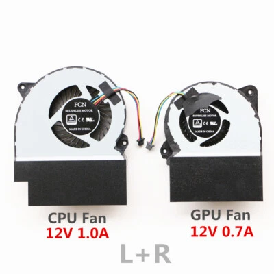 ASUS S7Z rog gl702zc CPU GPU Cooling fan RX580 - Image 1 of 4