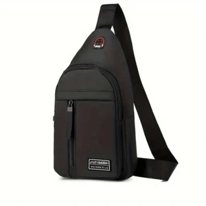 Chest Bag Crossbody Shoulder Bag Gym Cycling Travel Hiking Daypack Unisex - Picture 1 of 8