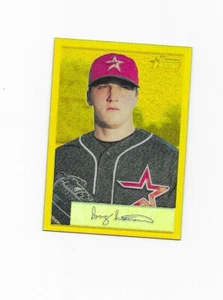 2002 Bowman Heritage Gold Chrome Refractors #81BHC Doug Sessions /175 ASTROS - Picture 1 of 2