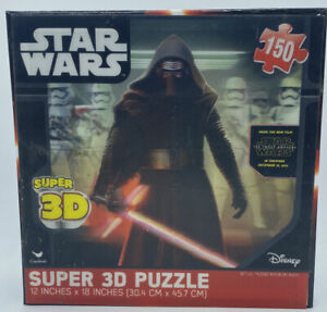 Star Wars Episode VII Super 3D Puzzle by Cardinal 150 Pieces 12" x 18"
