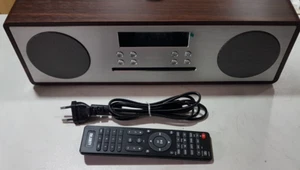 Majority Oakington DAB-Radio CD-Player Bluetooth , Walnuss - Bild 1 von 4