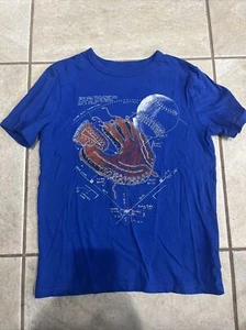 Boys Gap Kids Blue Baseball Tee Shirt- Large- Nice! - Picture 1 of 11