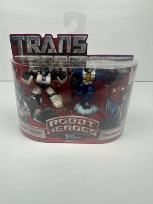 2006Hasbro Transformers Robot Heroes Autobot Jazz & Thundercracker Action Figure - Image 1 of 4