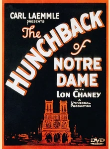 HUNCHBACK of NOTRE DAME 1923 DVD Silent Color Tinted Restored Lon Chaney - Picture 1 of 1
