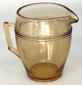 Vintage Fostoria Priscilla Amber Creamer - Picture 1 of 5
