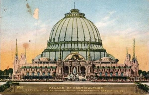 PALACE OF HORTICULTURE Panama-Pacific International Exposition Postcard - Picture 1 of 2