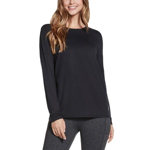 Skechers GOWALK Ladies' Active Long Sleeve Black Tee XS 0/2 - Picture 1 of 2
