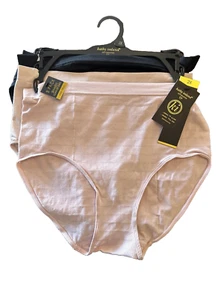 Kathy Ireland Intimates Seamless Comfort Multicolored Briefs Tag Free 3pk 2X - Picture 1 of 6