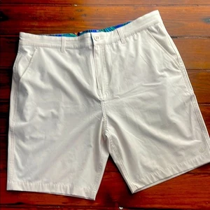 Pantalones Cortos Scales All Tide Performance Golf Híbridos Secado Rápido Frente Plano Talla 36 - Imagen 1 de 6