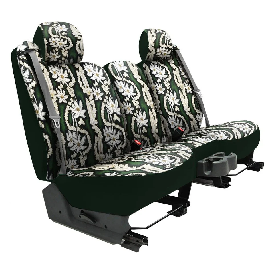 For Mazda B3000 94-97 Hawaiian 1st Row Surf City Green Custom Seat Cover Foto 1 de 4