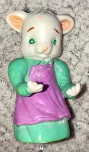 hallmark merry miniatures Mouse In Purple Dress - Picture 1 of 4