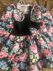Envy Floral Size 5 Girls Dress With Jacket - Picture 1 of 6
