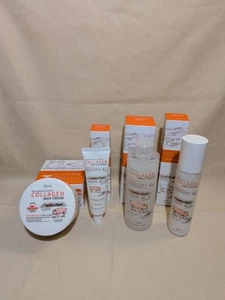 Korean Anti-Aging Skincare Set Collagen Toner, Cream, Eye Cream & Essence - Picture 1 of 6