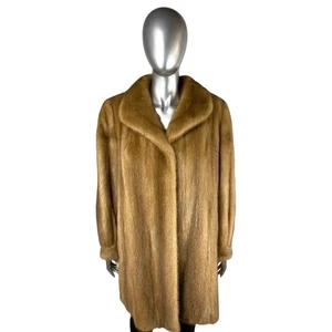 Autumn Haze MINK Stroller, Sz L/XL, Certified Vintage Fur W/Storage Bag - Picture 1 of 9