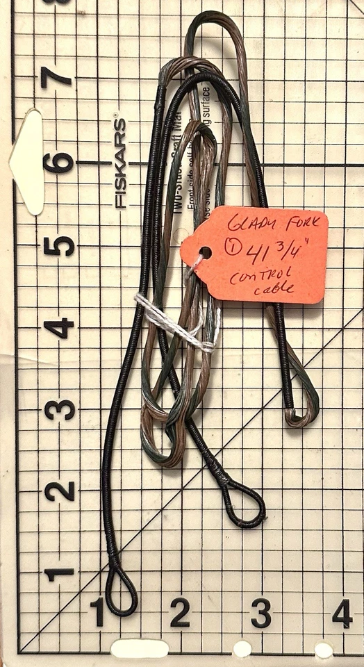 J&D Custom Strings • 78868 • Control Cable Black/Tan  41.75” Inch - Image 1 of 1