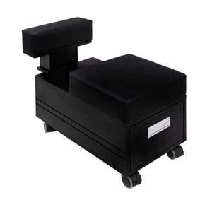 Pedicart Drawer Trolley for Pedicure Chair Spa Hair Nail Salon, Black - Picture 1 of 7