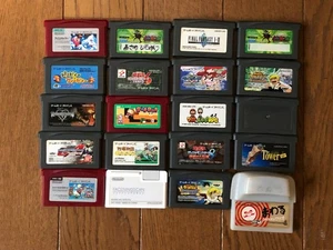 Lot of 20 Nintendo Game Boy Advance Only Soft NTSC-J Final Fantasy Super Mario - Picture 1 of 9
