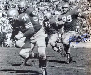 Autographed HUGH MCELHENNY "HOF 70" San Francisco 49ers 16X20 Photo w/COA - Picture 1 of 1