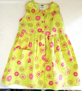 Vintage 1999 MULLBERRIBUSH M 6 limettengrün & hot pink Kleid mit Taschen USA - Bild 1 von 21
