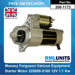 Anlassermotor für Iseki 228000-8160 228000-8161 228000-9450 62811000140 - Bild 1 von 5