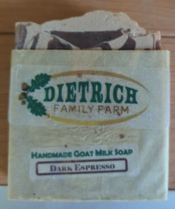 Handmade Goat Milk Soap (Dark Espresso) / Homemade / Family Farm Direct to You - Picture 1 of 3