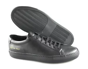 Men's Common Projects 'Original Achilles' Black Sneakers Size US- 6.5, 7 Eur 39 - Picture 1 of 7