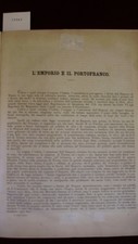 KANDLER PIETRO EMPORIO E PORTOFRANCO DI TRIESTE