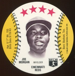 1976 Isaly's/Sweet William Disc - Joe Morgan Cincinnati Reds - Picture 1 of 4