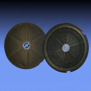 Sparset 2 Filtre à Charbon Activé pour Hotte D'Aspiration Vampire VI Avec Point - Bild 1 von 1