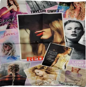 Nuovo album federa Taylor Swift copertine divano collage storia d'amore morbida rosso 1989 - Foto 1 di 1