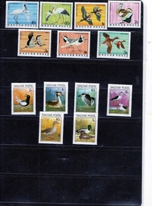 HUNGARY BIRDS 1977. to 1980 MNH - Picture 1 of 1