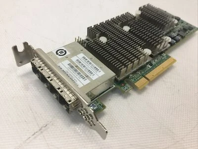 Tarjeta controladora adaptador bus host LSI 9206-16e cuatro puertos SAS 6 Gb/s PCI-e H3-25448 Foto 1 de 3