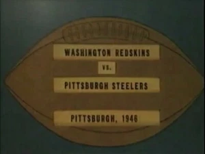 1946 Washington Redskins vs Pittsburgh Steelers NFL Regular Season DVD FREE SHIP - Picture 1 of 4