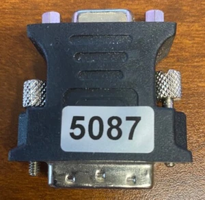 DVI to VGA Adapter | DVI-I (Dual Link) Male to VGA/SVGA 15-pin Female - Picture 1 of 4