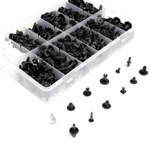 Plastic Auto Fender Body Retainer Clips 700Pcs Push Bumper Fastener Rivet Clips - Picture 1 of 12