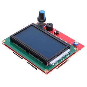 12864 LCD Control Module Panel Display Motherboard 3D Printer Smart Display - Zdjęcie 1 z 10