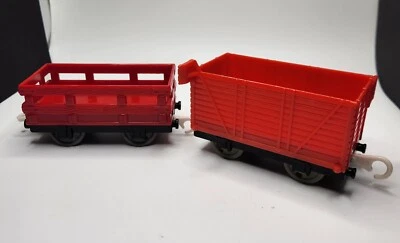 Thomas & Friends Trackmaster Castle Quest Red Cargo Tender + Extra Tender Foto 1 de 4