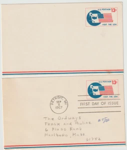 US Scott #UXC8 Mint & FDC 13c Emblem of Commerce Dept Travel No Cachet - Picture 1 of 1