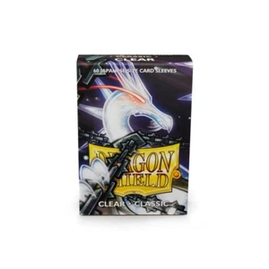 Japanese Classic Clear 60 ct Dragon Shield Sleeves YuGiOh Size VOLUME DISCOUNT