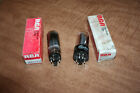 Lot Of 2 Vintage 6Au4gta Vacum Tubes 1 Rca Used 1 Ge Nos? See Pix!!