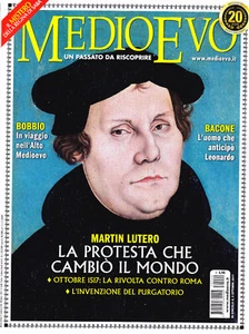 rivista Medioevo Ottobre 2017 Ruggero Bacone Regina di Saba Bobbio Martin Lutero - Picture 1 of 1